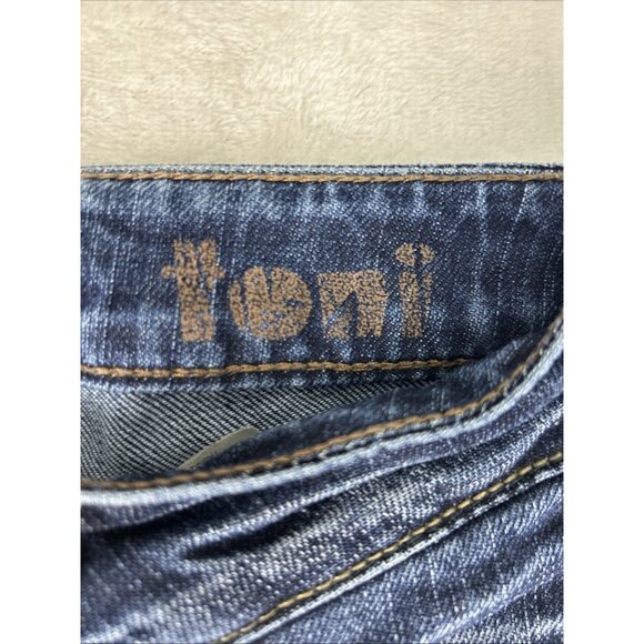 Silver Jeans Toni Women’s 27 Custom Lace Flower Modified Hippie Boho Floral - Picture 7 of 16